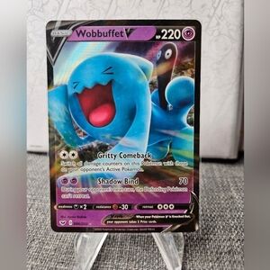 Pokemon TCG Wobbuffet V 086/202 Ultra Rare Full Art Near Mint